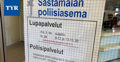 Valkeakosken poliisin lupapalveluihin pääsee loppuvuodesta vain ...